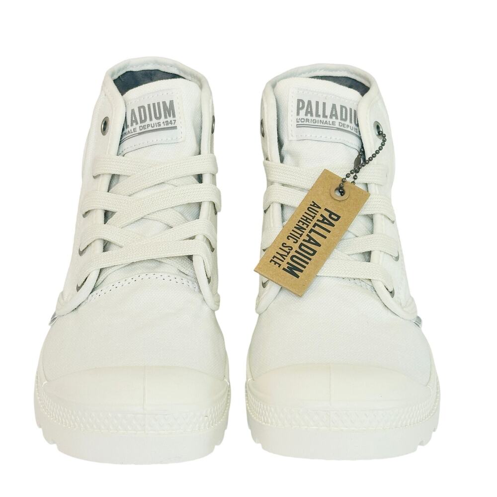 Palladium Pampa Hi Star White Boots Women’s 7 New - NIB - Picture 3 of 10